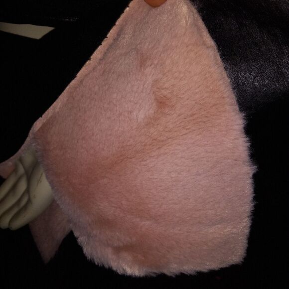 Azalea Wang Faux Fur Lined Cropped Moto Jacket - Picture 6 of 9